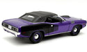 1971 Plymouth HEMI Cuda Convertible in Plum Crazy Purple and Black - MCACN - ACME - 1/18 - A1806141 Passion Diecast 