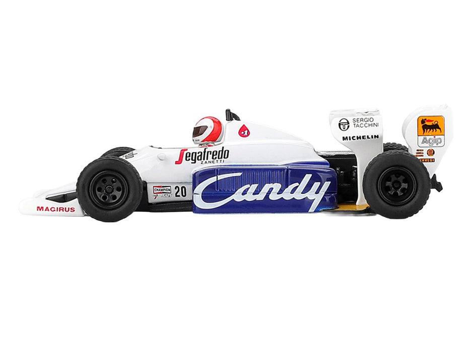 Toleman TG184 No.20 Johnny Cecotto 1984 Monaco Grand Prix - Mini GT - 1:64 - MGT01193 Passion Diecast