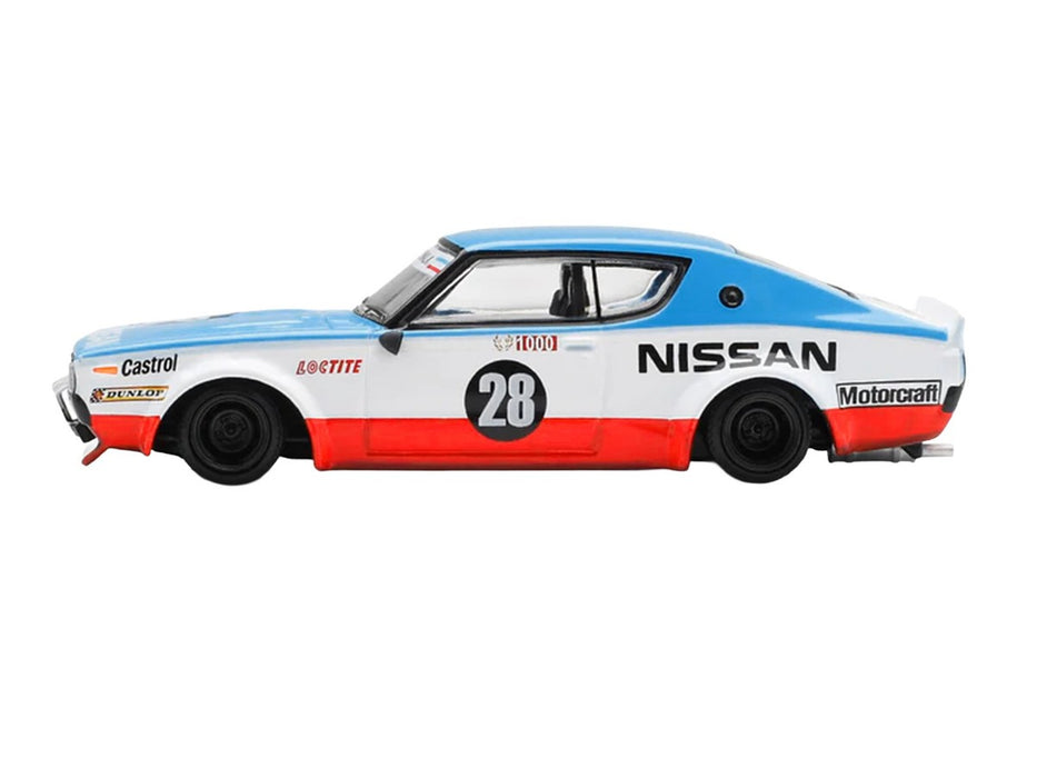 Nissan Skyline Kenmeri Liberty Walk Nissan Racing 75 concept - Mini GT - 1:64 - MGT01212 Passion Diecast