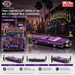 1964 Chevrolet Impala SS Convertible Lowriders with 2 Ladie Figure - Purple - M2 Machine - 1:64 - 67500-MJS02