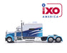 Peterbilt 379 with Sleeper - Blue White - IXO Models - 1:64 - U64TR0010 Passion Diecast