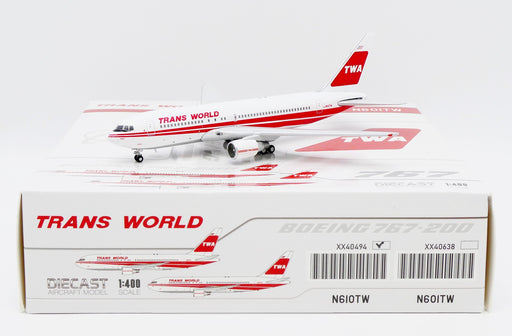 Trans World Airlines - TWA Boeing 767-200ER / N610TW / JC Wings / 1:400 / XX40494