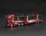 Scania 770S A6x4NA Car Transporter V8 50th anniversary - Car transporter - Red - Mini GT - 1:64 - MGT01350 Passion Diecast