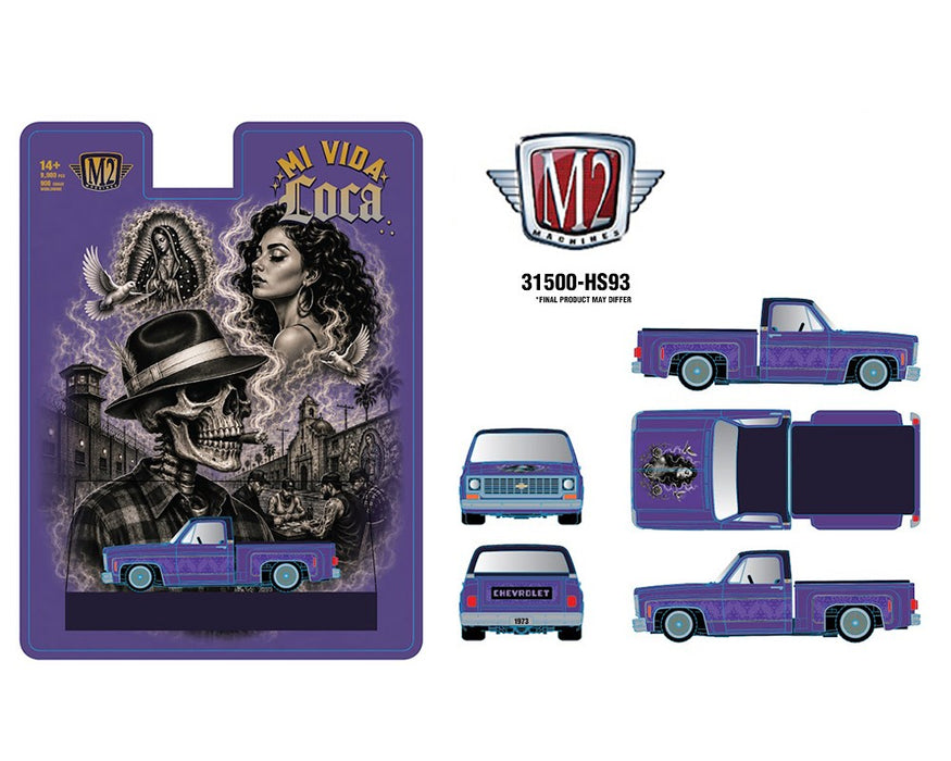 1973 Chevrolet Cheyenne 10 Stepside Mi Via Loca - Hobby Exclusive - M2 Machine - 1:64 - 31500-HS93 Passion Diecast