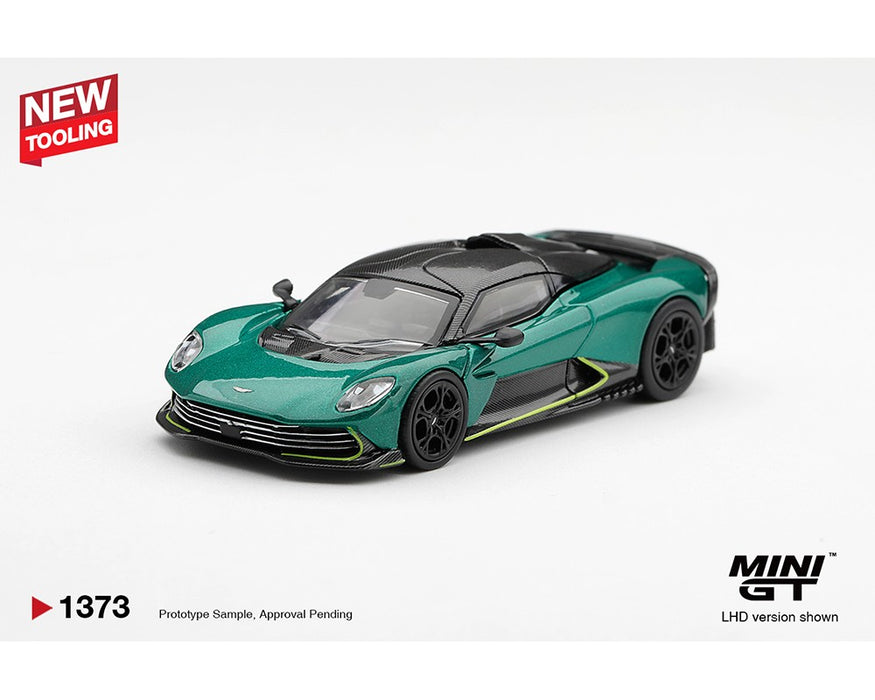 Aston Martin Valhalla Podium Green - Mini GT - 1:64 - MGT01373 Passion Diecast