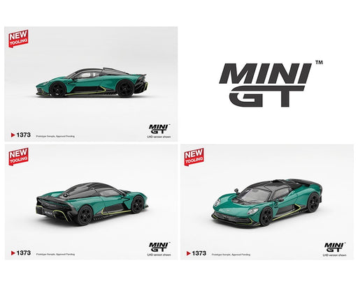 Aston Martin Valhalla Podium Green - Mini GT - 1:64 - MGT01373 Passion Diecast