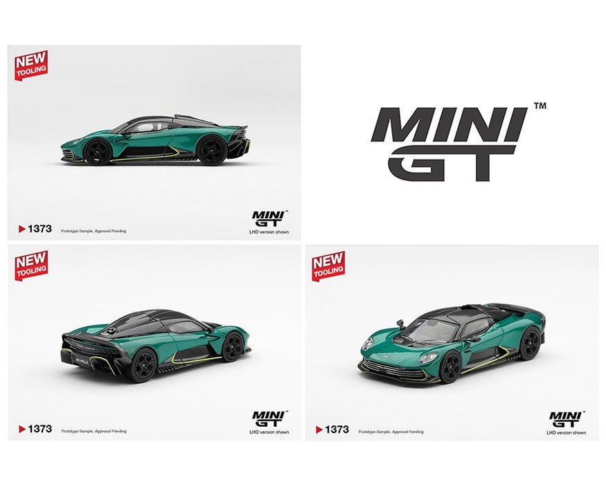 Aston Martin Valhalla Podium Green - Mini GT - 1:64 - MGT01373 Passion Diecast