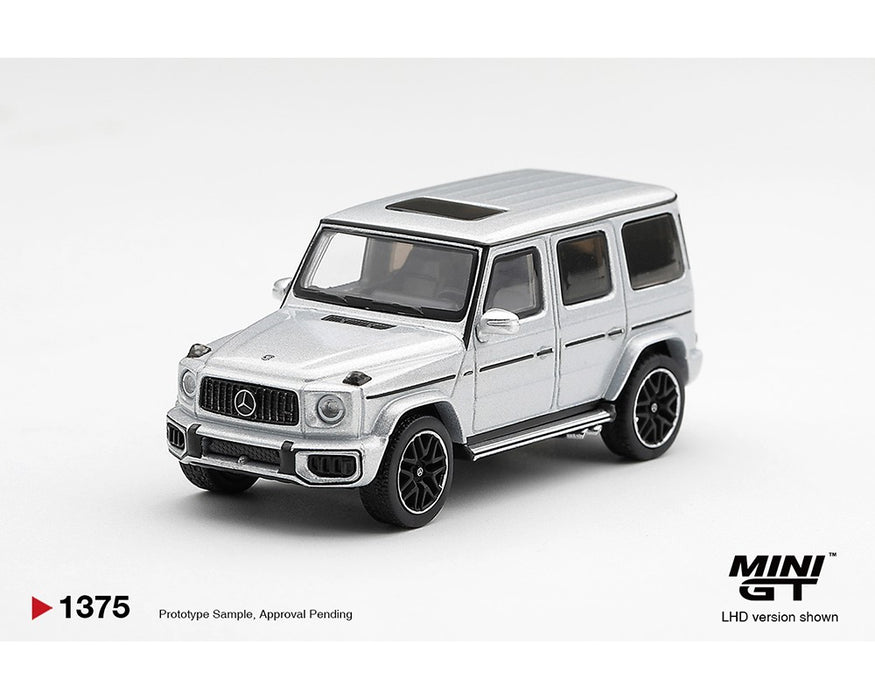 Mercedes-AMG G 63 Argent métallisé - Mini GT - 1:64 - MGT01375 Passion Diecast
