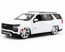 2025 Chevrolet Tahoe Custom - White - Motormax 1/24 - 79105 WH Passion Diecast