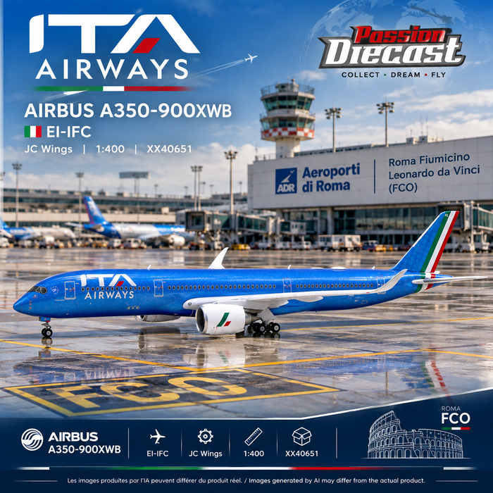 ITA Airways Airbus A350-900XWB / EI-IFC / JC Wings / 1:400 / XX40651