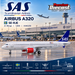 SAS Scandinavian Airbus A320 / SE-RJE / JC Wings / 1:400 / XX40250