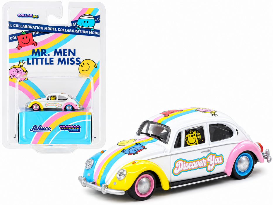 Volkswagen Beetle Mr. Men & Little Miss - Tarmac Works & Schuco - 1/64 - T64S-006-MMLM - Passion Diecast 