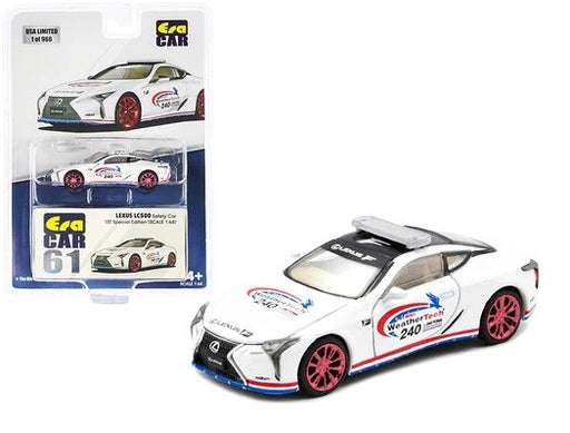 Mijo Exclusive - Lexus LC500 Safety Car - Limited 960 pcs - Era Car - 1/64 - USA Exclusives - LS21LCRF61