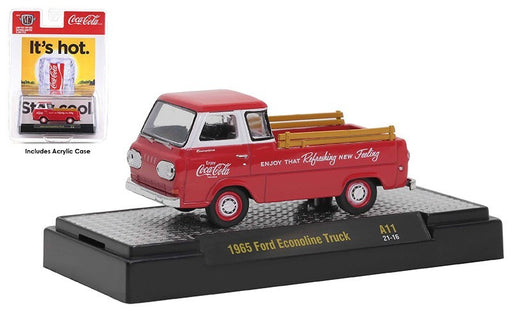 (Web Only)  Coca-Cola 1965 Ford Econoline Truck - M2 Machines 1:64 - 52500 A11 C