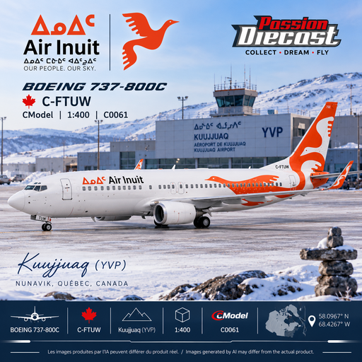 Air Inuit Boeing 737-800C C-FTUW / C-Model  1:400 /   C0061