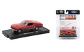 (Web Only) 1968 Ford Mustang GT 390 Candy Apple Red with White Stripes.e - Auto-Drivers R 75 - M2 Machines 1:64 - 11228-75 D