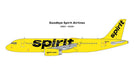 Spirit Airlines Airbus A320 "Final Revenue Flight" / N604KK / Gemini Jets 1:400 / GJNKS2442