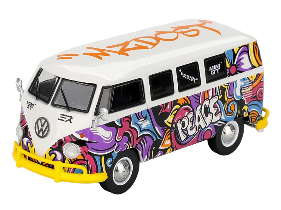 Volkswagen T1 Microbus Mizu Design - Mini GT - 1:64 - MGT01191 Passion Diecast