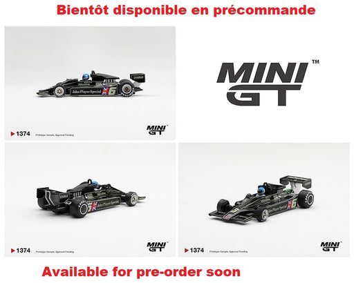 Lotus 78 No.6 Ronnie Peterson 1978 S. African GP Winner - Mini GT - 1:64 - MGT01374 Passion Diecast