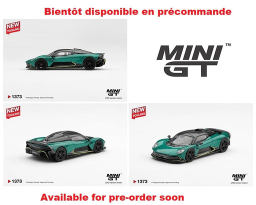 Aston Martin Valhalla Podium Green - Mini GT - 1:64 - MGT01373 Passion Diecast