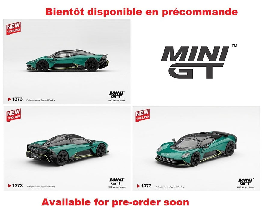 Aston Martin Valhalla Podium Green - Mini GT - 1:64 - MGT01373 Passion Diecast