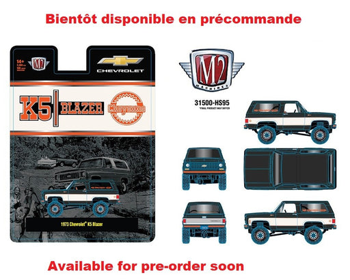 1973 Chevrolet K5 Blazer Special Edition - Hobby Exclusive - M2 Machine - 1:64 - 31500-HS95 Passion Diecast