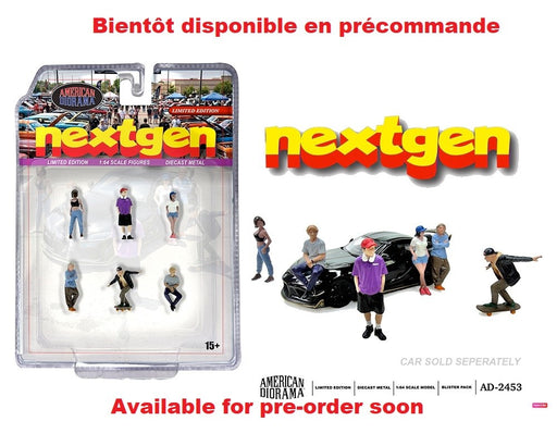 Figures - Nextgen Set of 6 - American Diorama - 1/64 - AD-2453 Passion Diecast