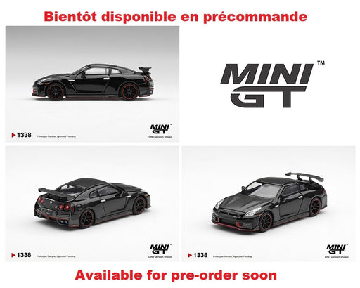 Nissan GT-R Nismo 2024 - Noire - Mini GT - 1:64 - MGT01338 Passion Diecast