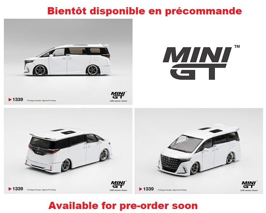 Toyota Alphard 40 KUHL - White - Mini GT - 1:64 - MGT01339 Passion Diecast