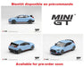 Hyundai Veloster N Performance - Blue - Korea Exclusives - Mini GT - 1:64 - MGT01346 Passion Diecast