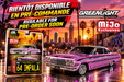 Lowriders 1964 Chevrolet Impala SS w/ Mini Metal License Plate - Pink - 1/64 Greenlight - 51757 A