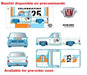 1973 Chevrolet Custom Deluxe 10 CELEBRATING 125 YEARS GULF - M2 Machines 1:24 - 40100-HS03 Passion Diecast