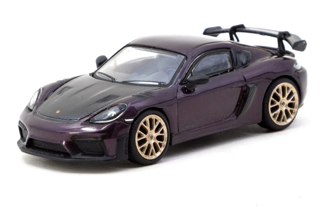 Porsche Cayman GT4RS - Amethyst Metallic - Tarmac Works - 1/64 - T64S-022-PM Passion Diecast