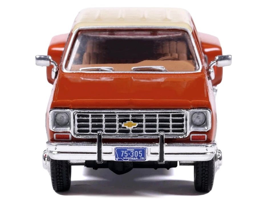 1975 Chevrolet K30 Crew Dab Dually - Bronze and  Tan - IXO Models - 1:64 -    IA64019