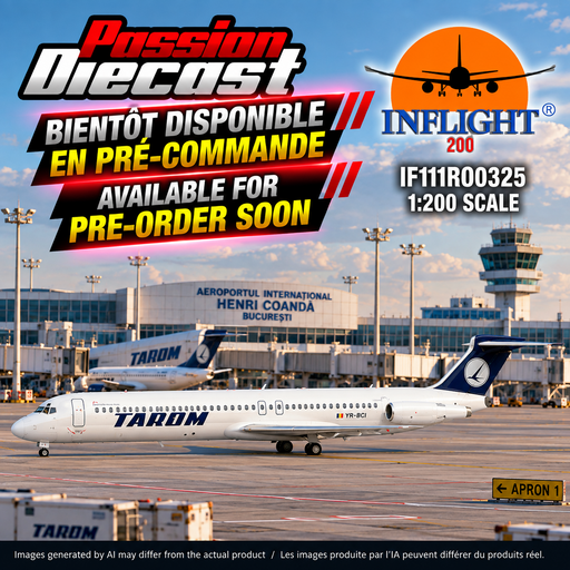 TAROM BAC 111-525FT One-Eleven  / YR-BCI / Inflight 200 / 1:200 / IF111RO0325