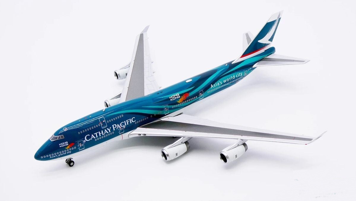 Cathay Pacific MISC Boeing 747-400 "Asia's World City" / B-HOY /  JC Wings / 1:400 / SA4063