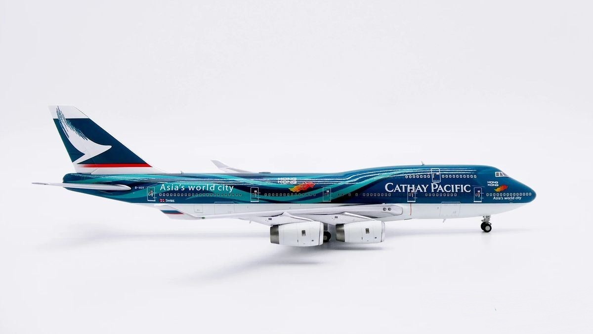 Cathay Pacific MISC Boeing 747-400 "Asia's World City" / B-HOY /  JC Wings / 1:400 / SA4063
