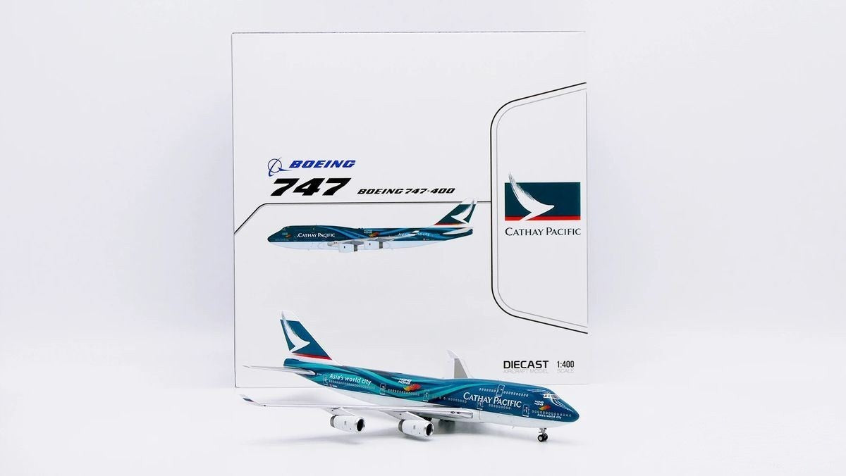 Cathay Pacific MISC Boeing 747-400 "Asia's World City" / B-HOY /  JC Wings / 1:400 / SA4063