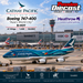 Cathay Pacific MISC Boeing 747-400 "Asia's World City" / B-HOY /  JC Wings / 1:400 / SA4063