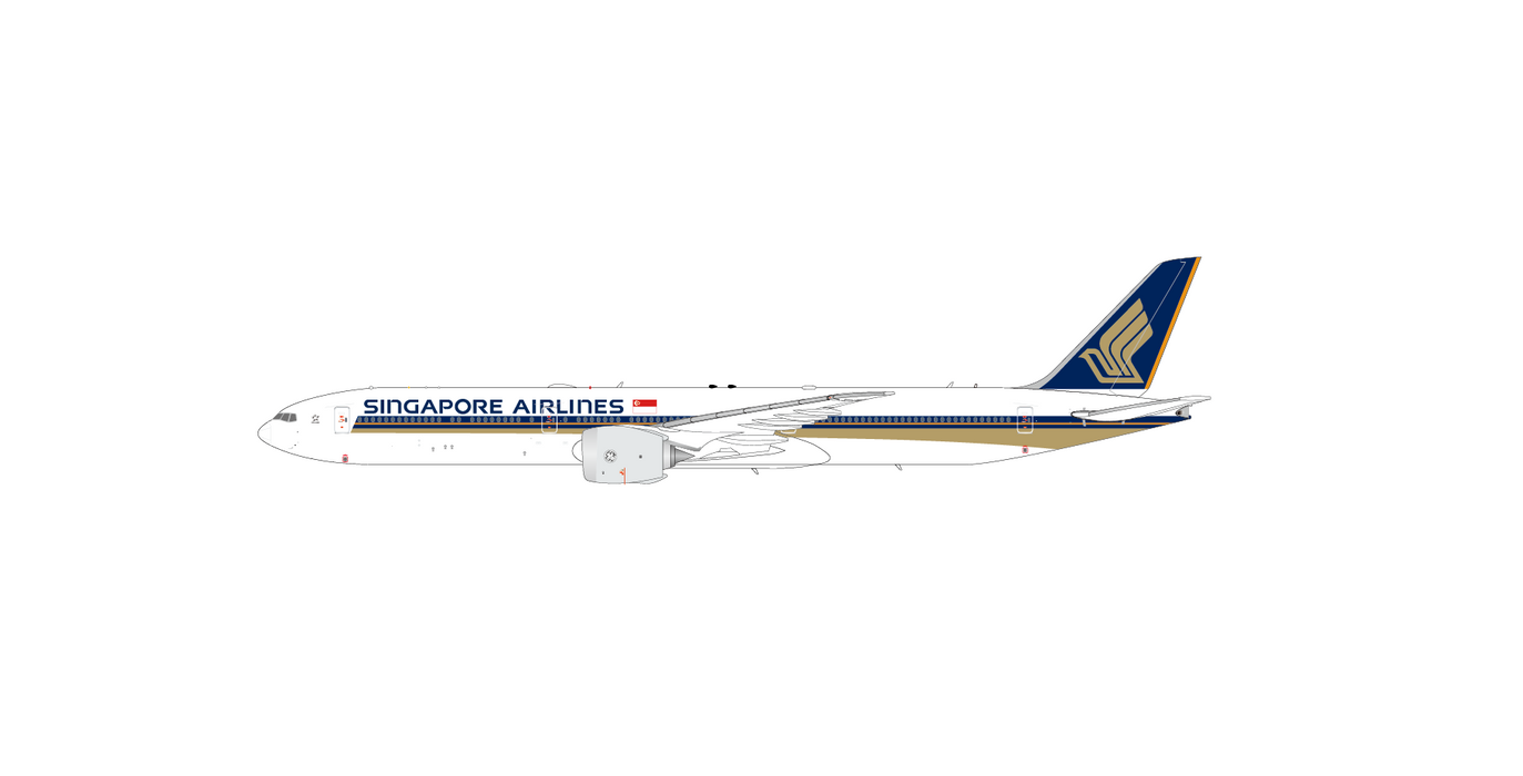 (Free Shipping)  Singapore Airlines  Boeing 777-9X  / JC Wings / 1:200 / XX20731