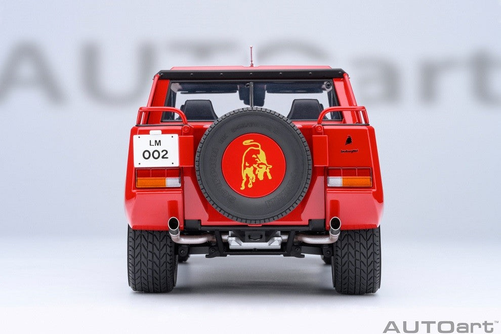 Lamborghini LM002 (Rosso Siviglia) - Autoart 1/18 - 74551 - Passion Diecast 