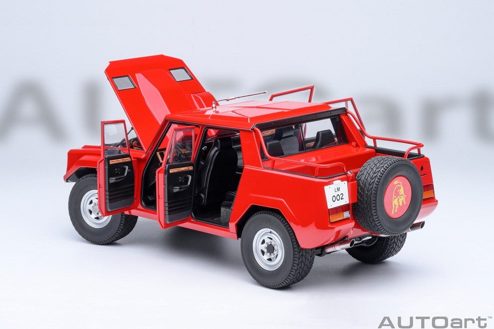 Lamborghini LM002 (Rosso Siviglia) - Autoart 1/18 - 74551 - Passion Diecast 