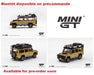 Land Rover Defender 110 1998 Camel Trophy Tierra del Fuego CT.24 Italy - Mini GT - 1:64 - MGT01380 Passion Diecast