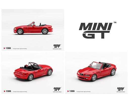 BMW Z3 Hellrot Rouge - Mini GT - 1:64 - MGT01386 Passion Diecast