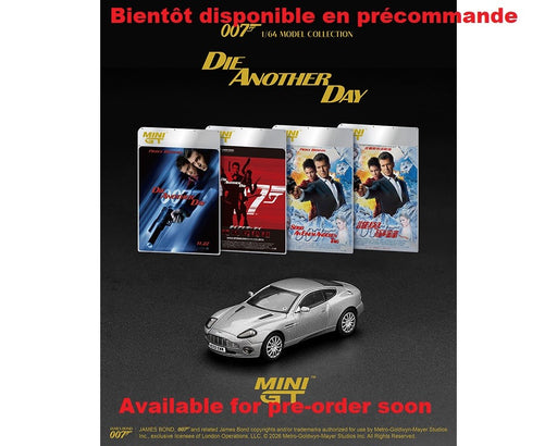 James Bond 007 Aston Martin V12 Vanquish Die Another day - Mini GT - 1:64 - MGT00926-007E Passion Diecast