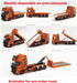 Scania 770S B8x4NA Hooklift Flatbed Orange - Mini GT - 1:64 - MGT01392 Passion Diecast