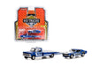 1969 Ford F-350 Ramp Truck with 1969 Ford Mustang Ford Drag Team - H.D. Trucks Series 24 - Greenlight - 33240 A