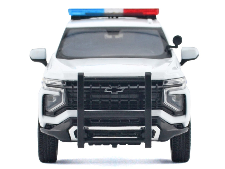 (Preorder) 2025 Chevrolet Tahoe PPV Royal Canadian Mounted Police with Light and Sound - Motormax 1/24 - 79628