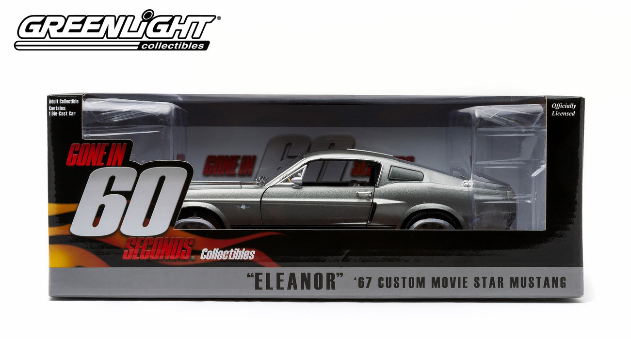 Gone in 60 Seconds - 1967 Ford Mustang "Eleanor Greenlight 1/18 12909 Passion Diecast 