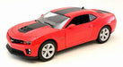 Chevrolet Camaro ZL1 red - Welly 1/24 - 24042 RD - Passion diecast 